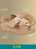 La Bella Women's Slip-On Slipper GOLD (LB52_GOLD)