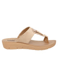 La Bella Women's Slip-On Slipper GOLD (LB52_GOLD)