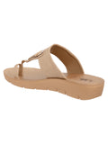 La Bella Women's Slip-On Slipper GOLD (LB52_GOLD)