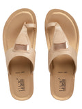 La Bella Women's Slip-On Slipper GOLD (LB52_GOLD)