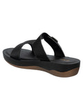 La Bella Women's Slip-On Slipper BLACK (LC06_BLACK)
