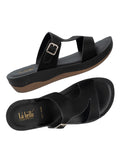 La Bella Women's Slip-On Slipper BLACK (LC06_BLACK)