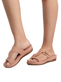La Bella Women's Slip-On Slipper PEACH (LC06_PEACH)