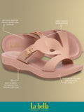 La Bella Women's Slip-On Slipper PEACH (LC06_PEACH)