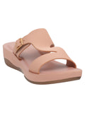 La Bella Women's Slip-On Slipper PEACH (LC06_PEACH)