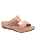 La Bella Women's Slip-On Slipper PEACH (LC06_PEACH)