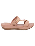 La Bella Women's Slip-On Slipper PEACH (LC06_PEACH)
