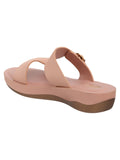 La Bella Women's Slip-On Slipper PEACH (LC06_PEACH)