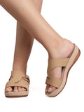 La Bella Women's Slip-On Slipper SANDRIFT (LC06_SANDRIFT)