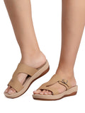 La Bella Women's Slip-On Slipper SANDRIFT (LC06_SANDRIFT)