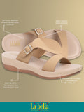 La Bella Women's Slip-On Slipper SANDRIFT (LC06_SANDRIFT)