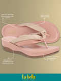 La Bella Women's Slip-On Slipper PEACH (LC09_PEACH)