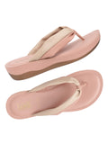 La Bella Women's Slip-On Slipper PEACH (LC09_PEACH)