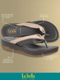 La Bella Women's Slip-On Slipper SMOG (LC09_SMOG)