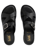 La Bella Women's Slip-On Slipper BLACK (LC10_BLACK)