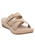 La Bella Women's Slip-On Slipper IVORY (LC10_IVORY)