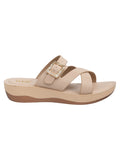 La Bella Women's Slip-On Slipper IVORY (LC10_IVORY)