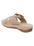 La Bella Women's Slip-On Slipper IVORY (LC10_IVORY)