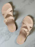 La Bella Women's Slip-On Slipper IVORY (LC10_IVORY)