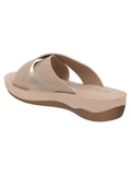 La Bella Women's Slip-On Slipper BEIGE (LC17_BEIGE)