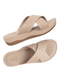La Bella Women's Slip-On Slipper BEIGE (LC17_BEIGE)