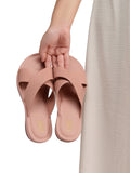 La Bella Women's Slip-On Slipper PEACH (LC17_PEACH)