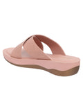 La Bella Women's Slip-On Slipper PEACH (LC17_PEACH)