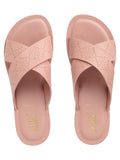 La Bella Women's Slip-On Slipper PEACH (LC17_PEACH)