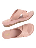 La Bella Women's Slip-On Slipper PEACH (LC17_PEACH)