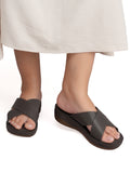 La Bella Women's Slip-On Slipper SMOG (LC17_SMOG)