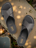 La Bella Women's Slip-On Slipper SMOG (LC17_SMOG)
