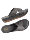 La Bella Women's Slip-On Slipper SMOG (LC17_SMOG)