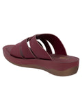 La Bella Women's Slip-On Slipper WINE (LC38_WINE)