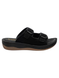 La Bella Women's Slip-On Slipper BLACK (LC48_BLACK)
