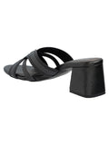 La Bella Women's Slip-On Slipper BLACK (LH01_BLACK)