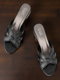 La Bella Women's Slip-On Slipper BLACK (LH01_BLACK)
