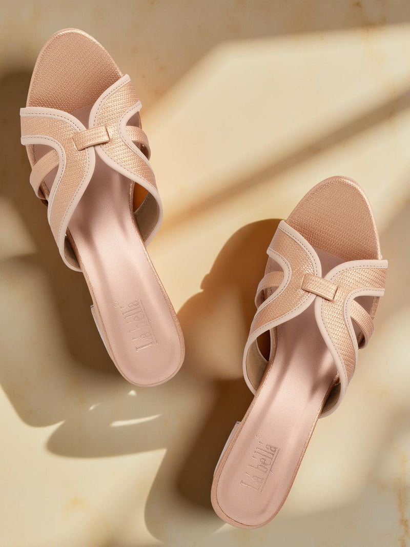 La Bella Women's Slip-On Slipper PEACH (LH01_PEACH)