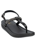 La Bella Women's Slip-On Slipper BLACK (LI03_BLACK)