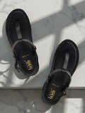 La Bella Women's Slip-On Slipper BLACK (LI03_BLACK)