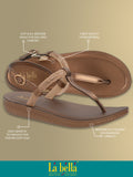La Bella Women's Slip-On Slipper COPPER (LI03_COPPER)