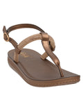 La Bella Women's Slip-On Slipper COPPER (LI03_COPPER)