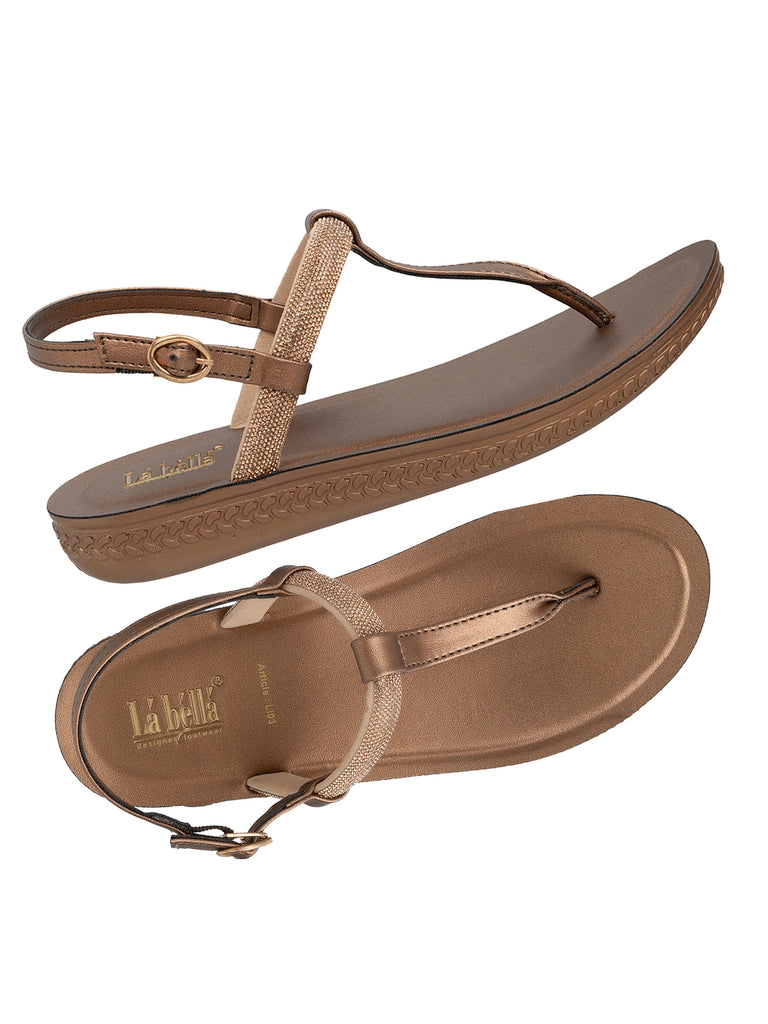 La Bella Women's Slip-On Slipper COPPER (LI03_COPPER) – The Condor