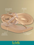 La Bella Women's Slip-On Slipper PEACH (LI03_PEACH)
