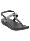 La Bella Women's Slip-On Slipper SILVER (LI03_SILVER)