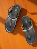 La Bella Women's Slip-On Slipper SILVER (LI03_SILVER)