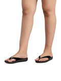 La Bella Women's Slip-On Slipper BLACK (LI04_BLACK)