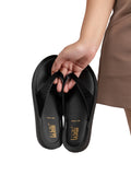 La Bella Women's Slip-On Slipper BLACK (LI04_BLACK)