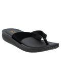 La Bella Women's Slip-On Slipper BLACK (LI04_BLACK)