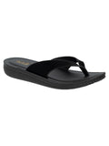 La Bella Women's Slip-On Slipper BLACK (LI04_BLACK)