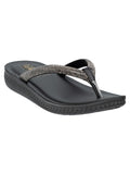 La Bella Women's Slip-On Slipper BLACK (LI31_BLACK)